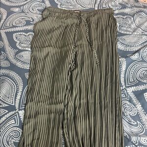 Striped Green Lounge Pants